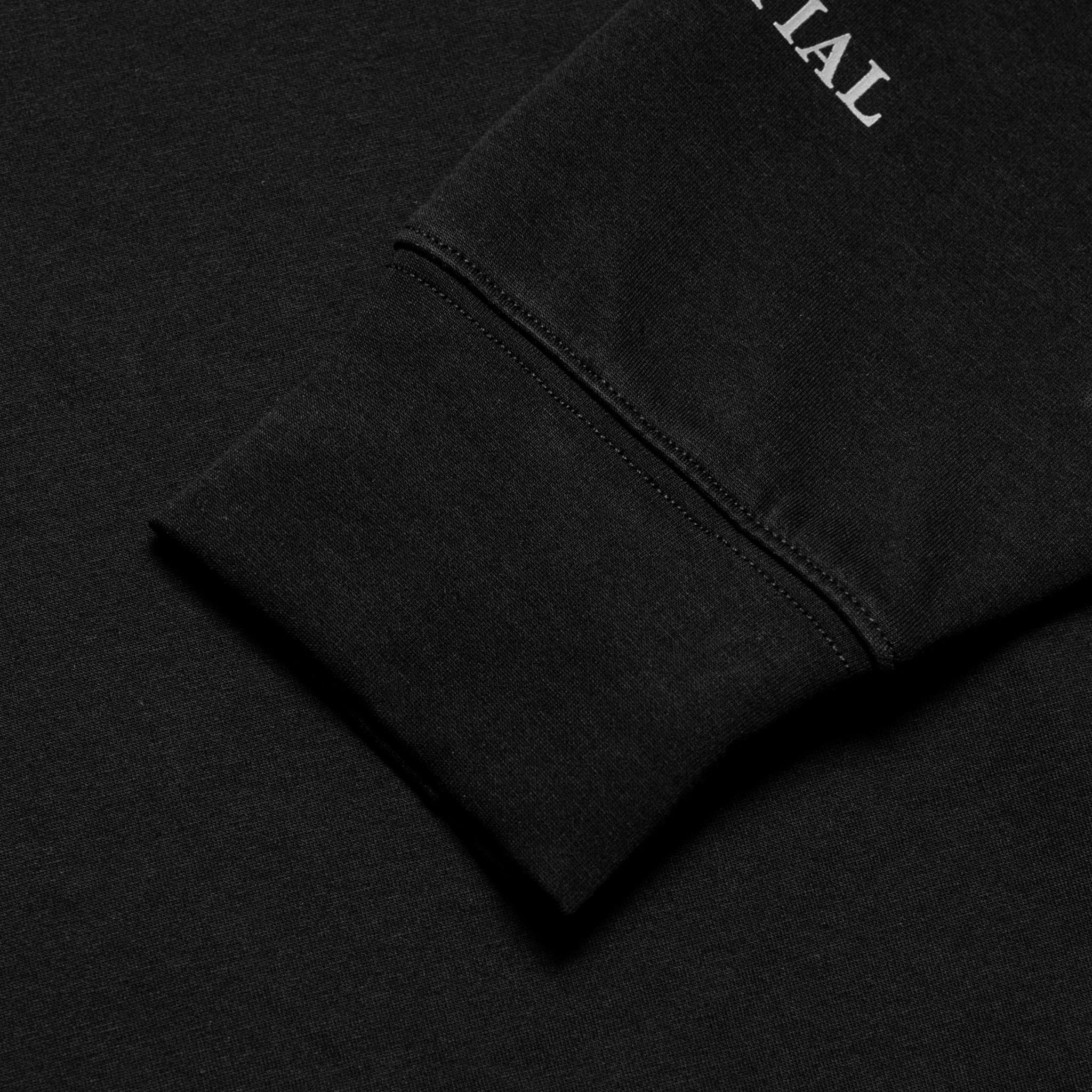 HOMME  'ESSENTIAL' By Homme Mockneck Black