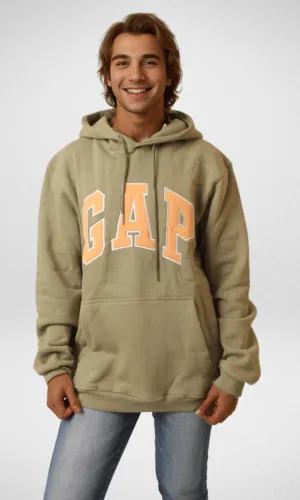 Hoodie Uni-Sex Sweatshirt - Olive Green