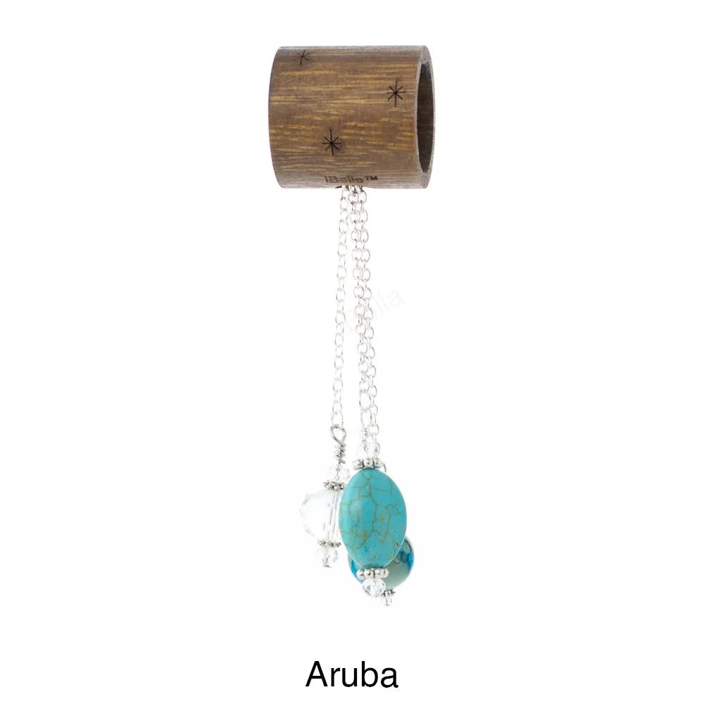 iBella® Scarf Slide Jewelry Set - Aruba