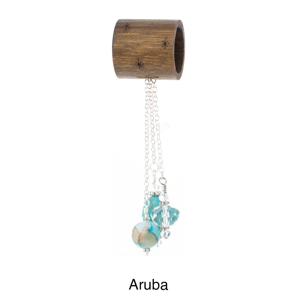 iBella® Scarf Slide Jewelry Set - Aruba