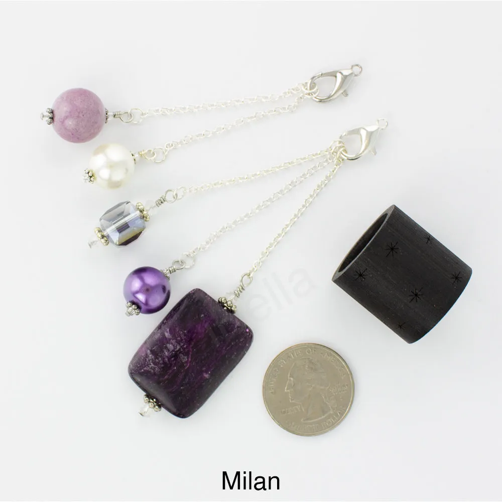iBella® Scarf Slide Jewelry Set - Milan