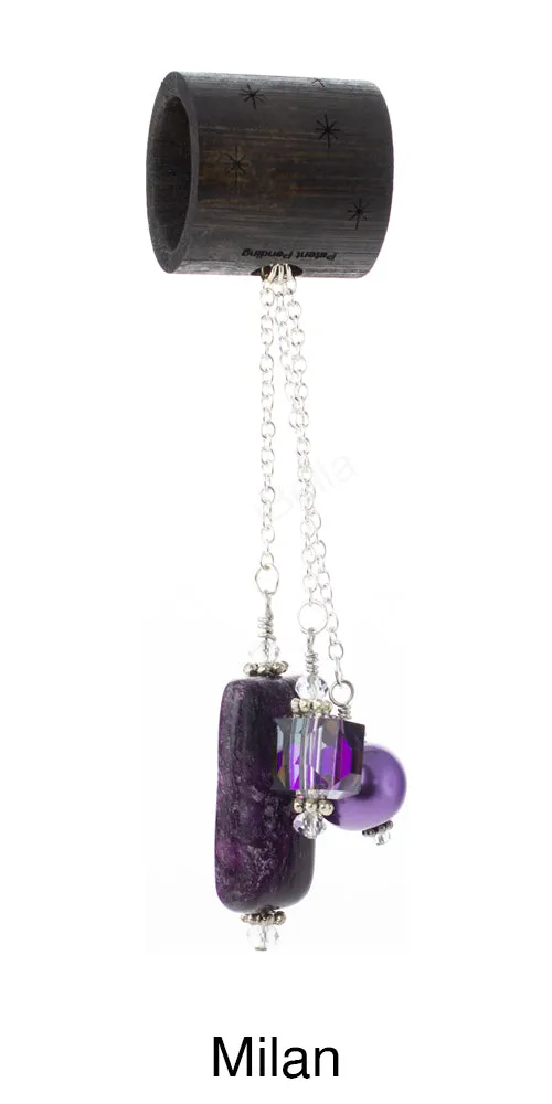 iBella® Scarf Slide Jewelry Set - Milan