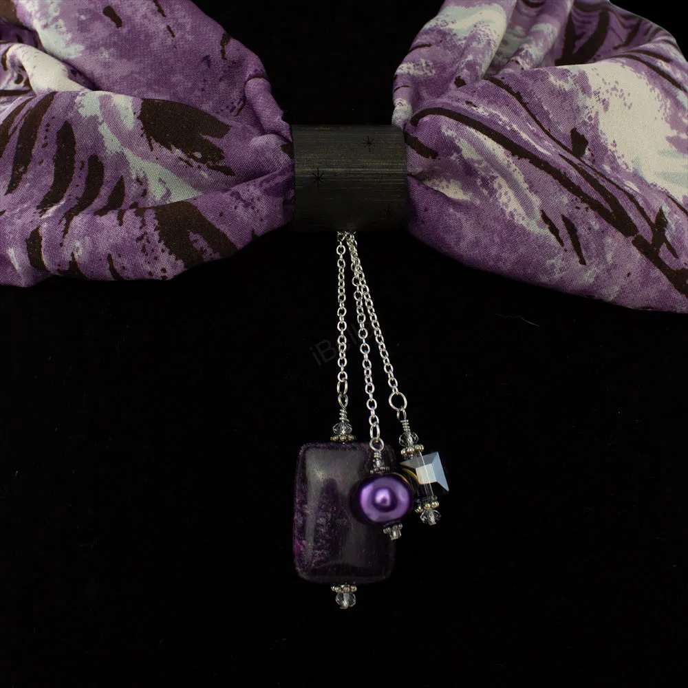 iBella® Scarf Slide Jewelry Set - Milan