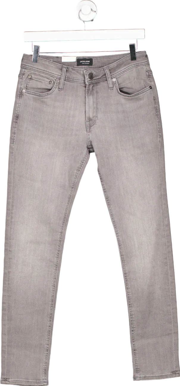 Jack & Jones Grey Denim Jeans W30 L30