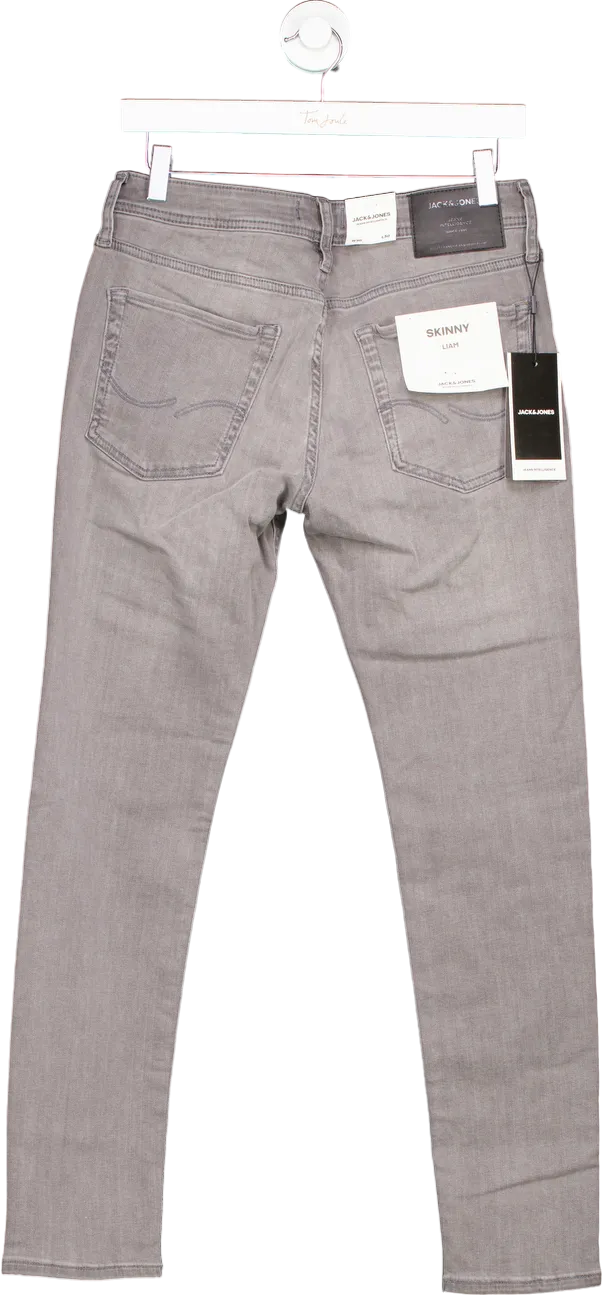 Jack & Jones Grey Denim Jeans W30 L30