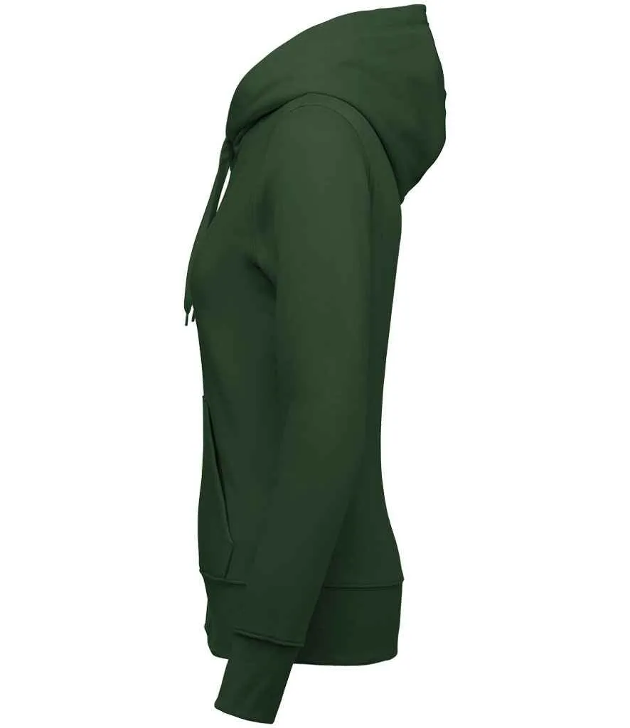 Kariban Ladies Eco Friendly Hooded Sweatshirt | Forest Green