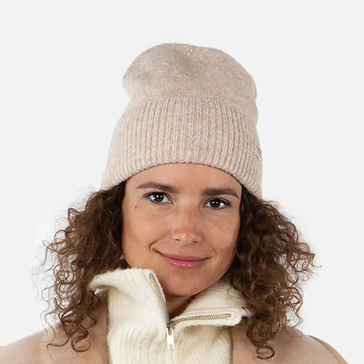 Laksa Beanie - Light Brown