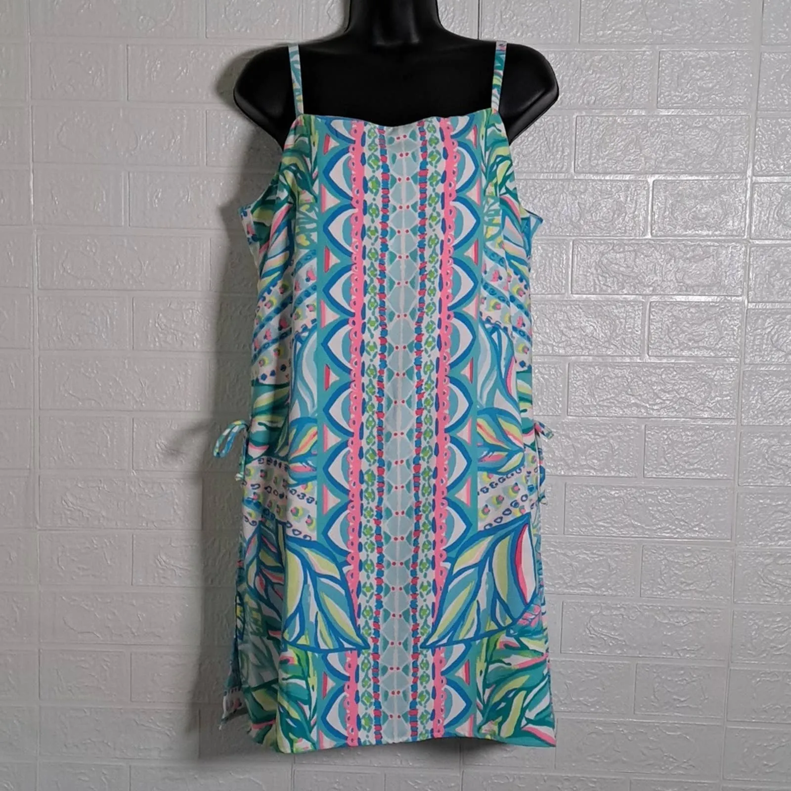 Lilly Pulitzer Sahar Romper Multicolored Maraca My World Romper