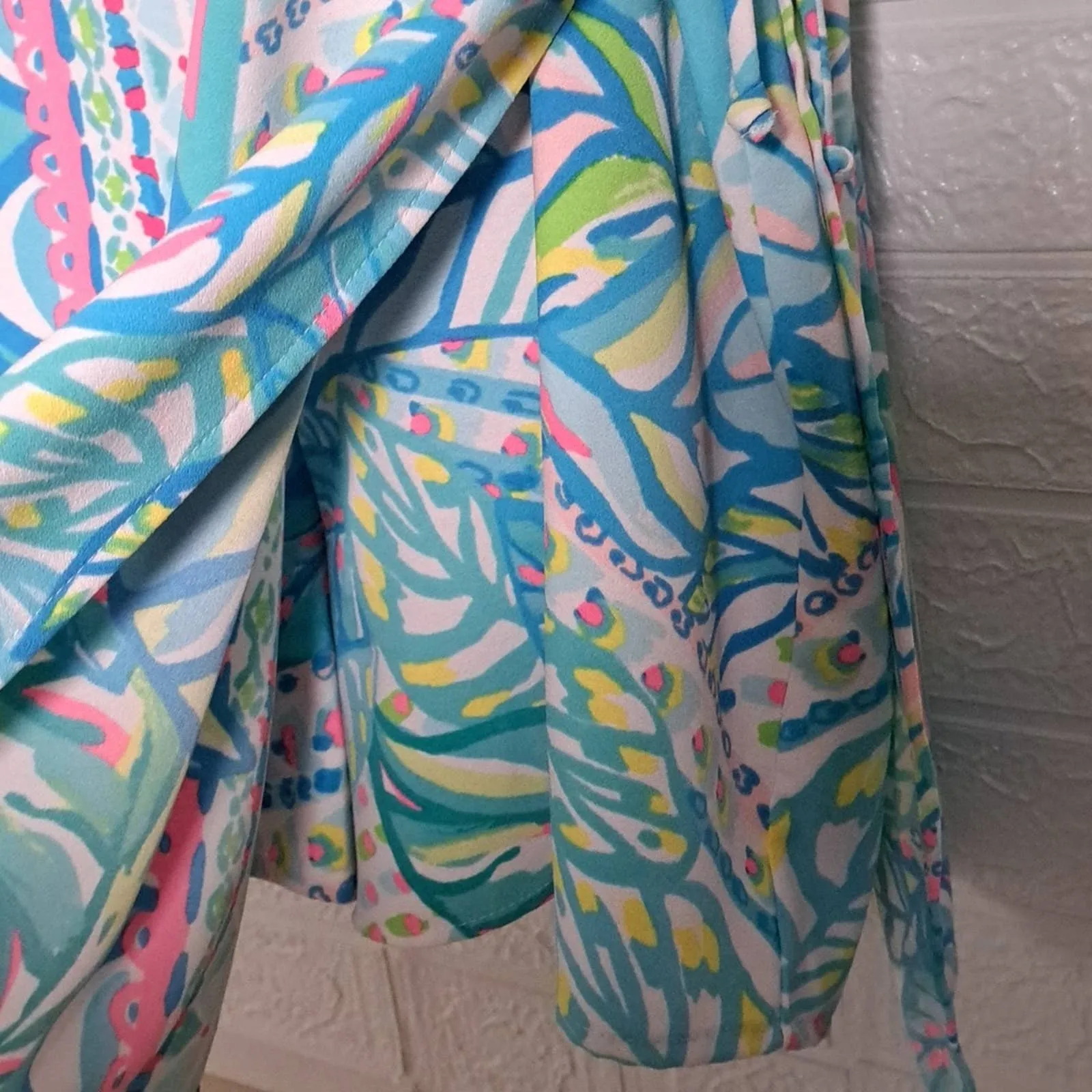 Lilly Pulitzer Sahar Romper Multicolored Maraca My World Romper