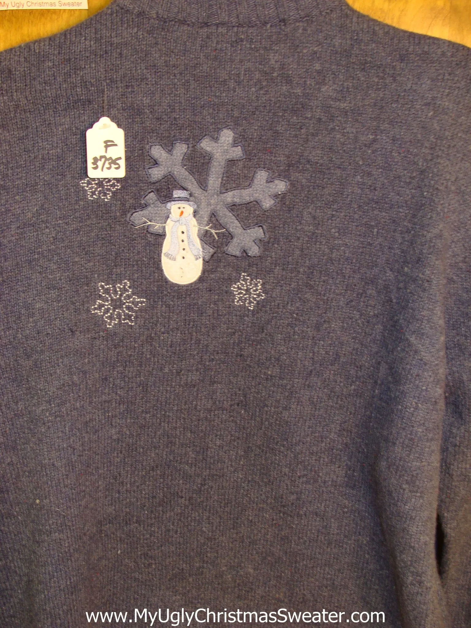 Mega Snowflakes Ugly Christmas Jumper
