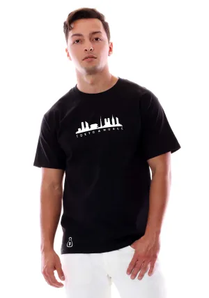 Men's Tokyo Monee City Skyline Graphic T-Shirt