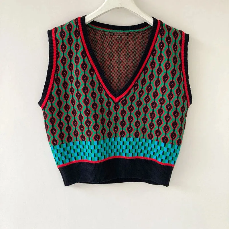 Mo Mo's Argyle Sweater Vests