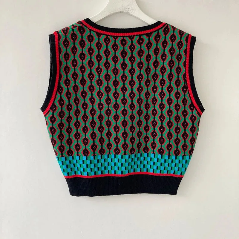 Mo Mo's Argyle Sweater Vests