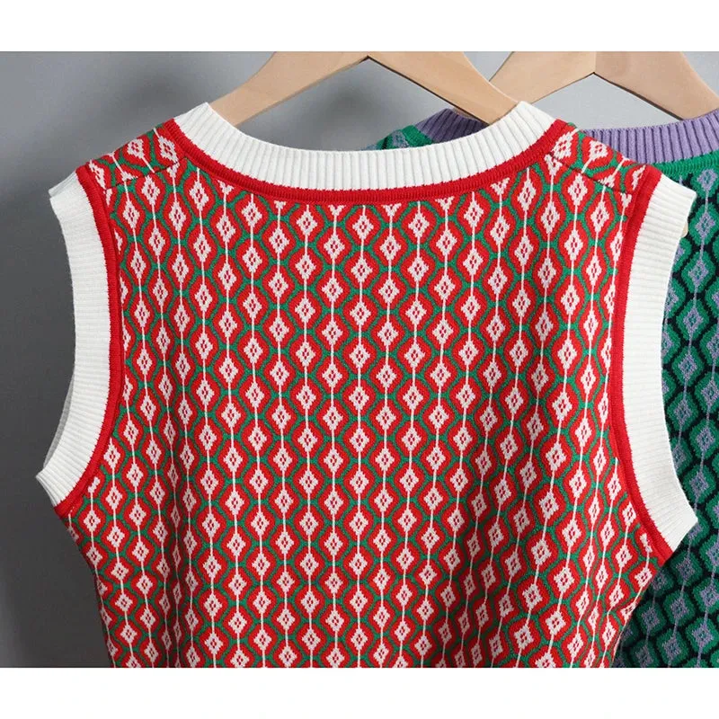 Mo Mo's Argyle Sweater Vests