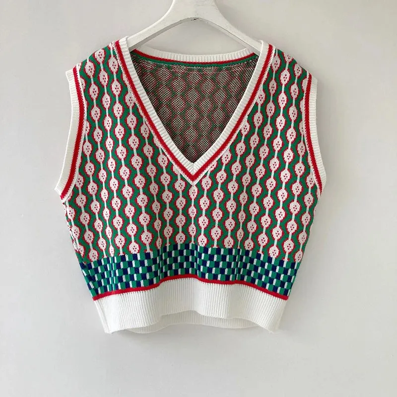Mo Mo's Argyle Sweater Vests