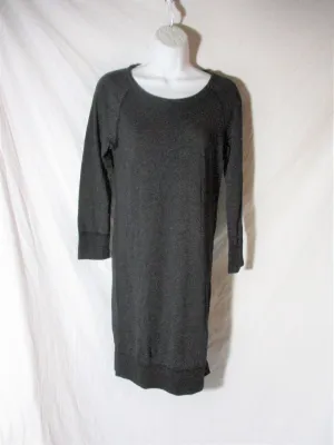 NEW NWT STANDARD JAMES PERSE USA Dress Midi 2 BLACK