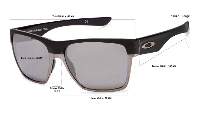 Oakley Polarized TwoFace XL Prizm Sunglasses - Ships Next Day!