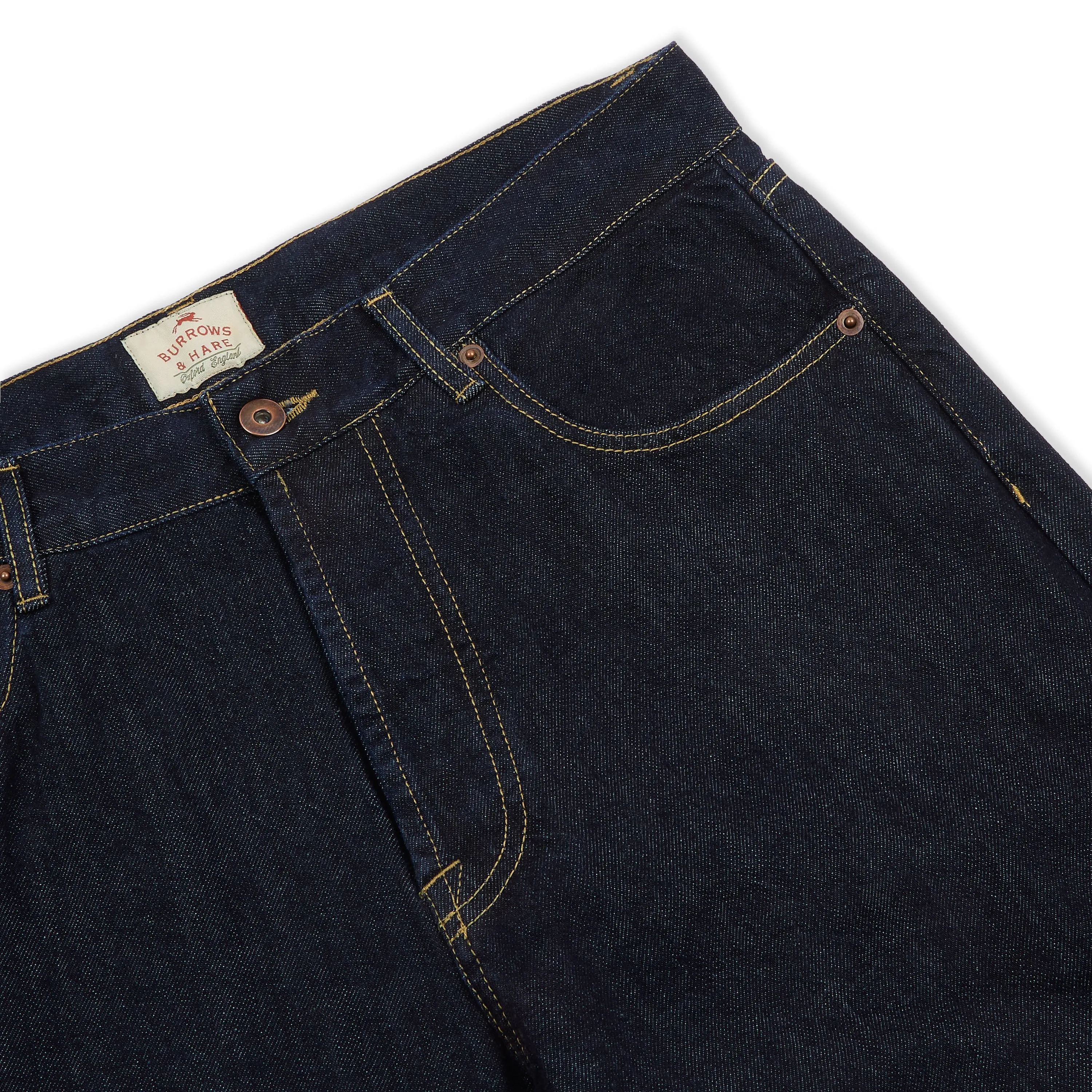 OX3 Straight Jeans - Rinse Wash