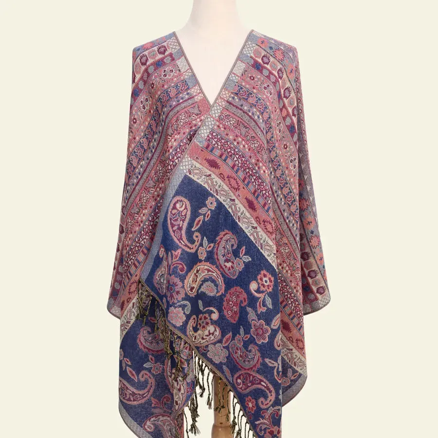 Paisley Tippet From India Winter Scarf Ethnic Scarves Stole Cotton Indian Echarpe 190*70cm
