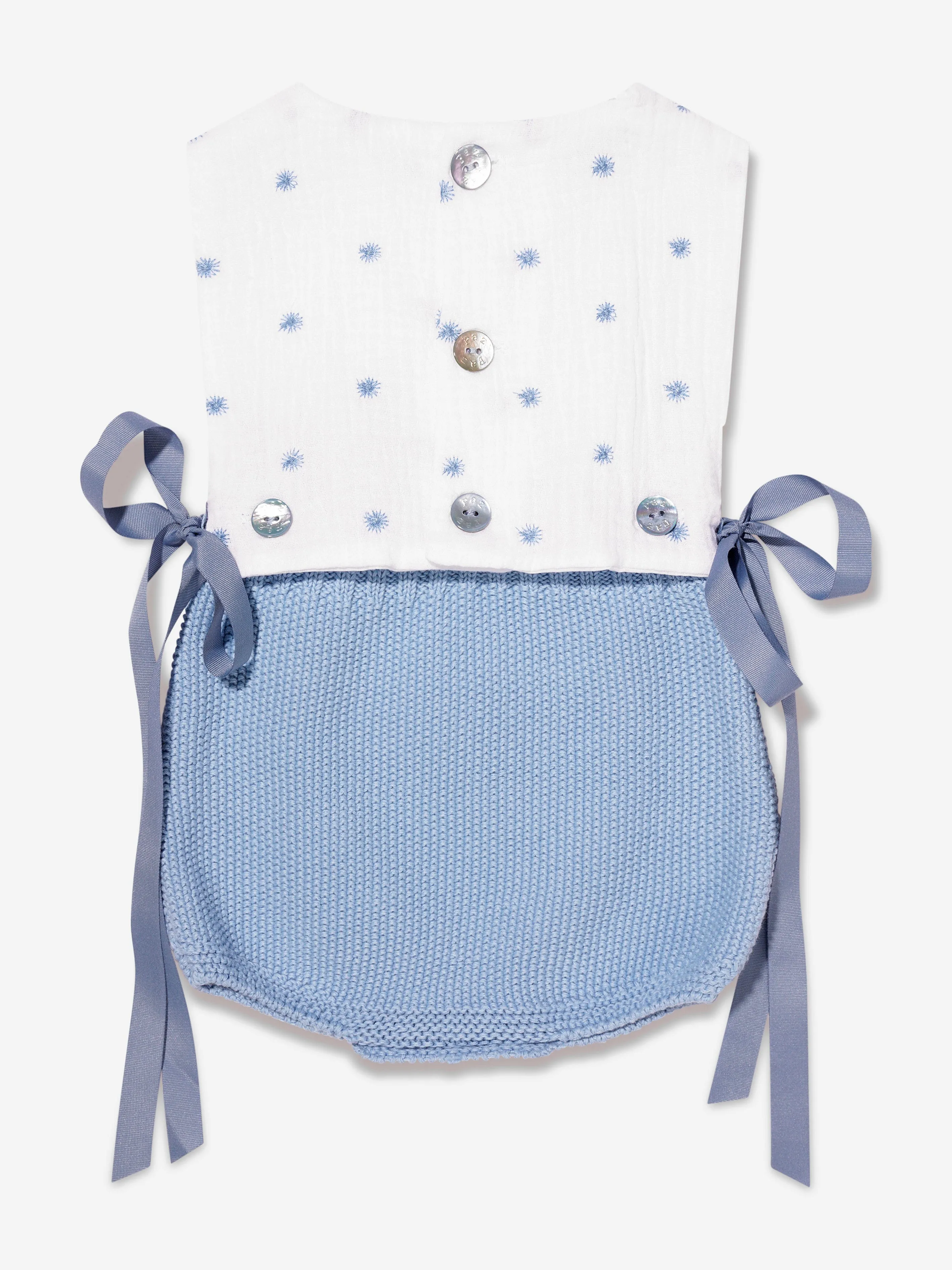 Paz Rodriguez Baby Girls Romper in Blue