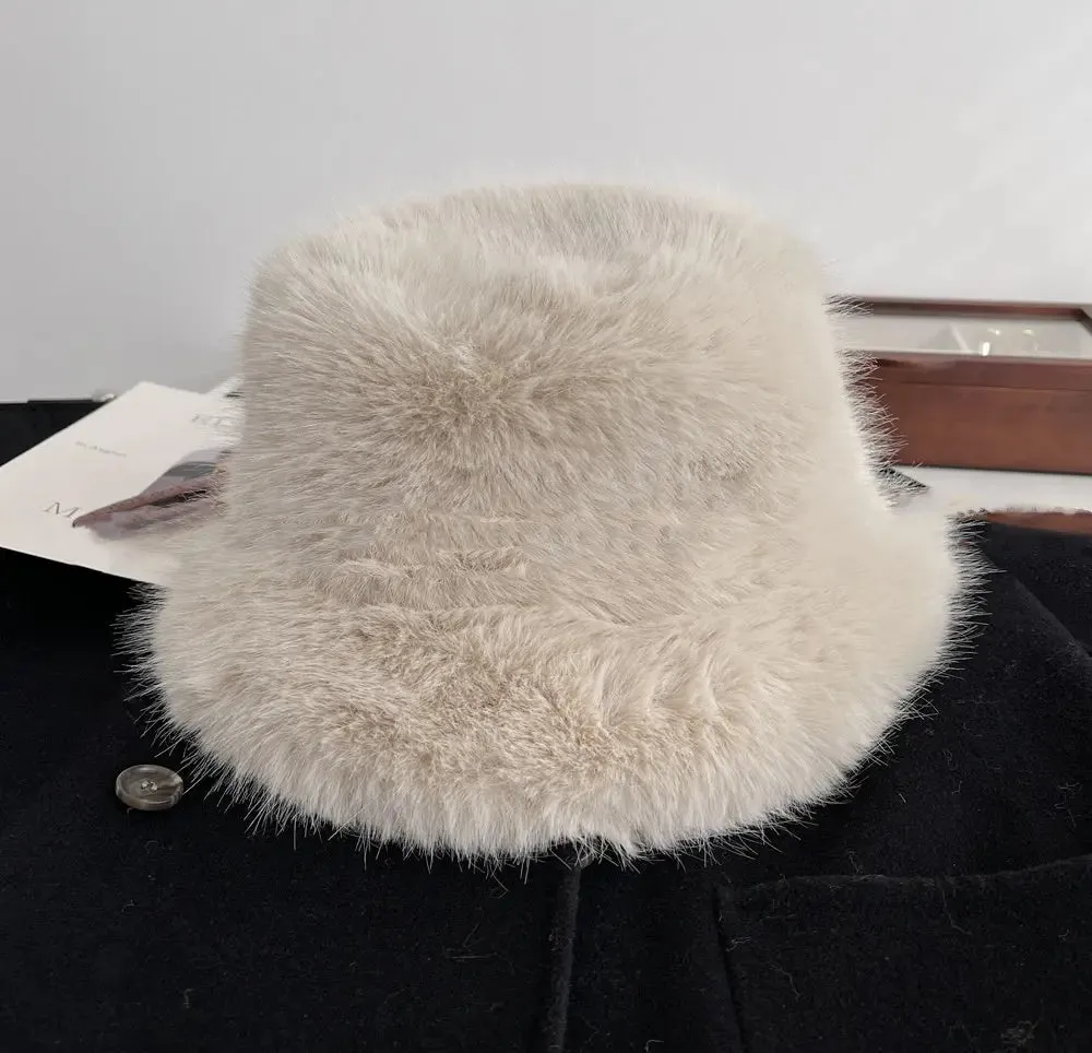 Plush Winter Bucket