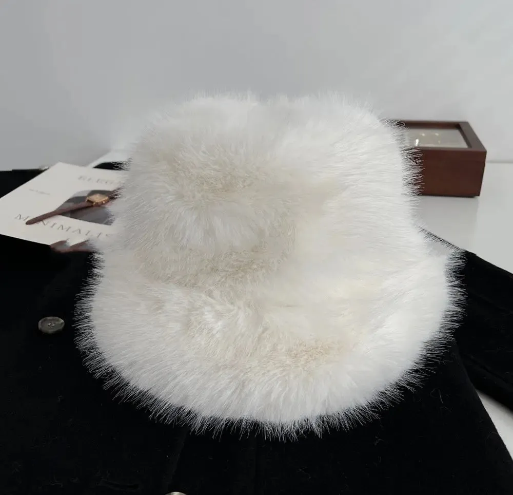 Plush Winter Bucket