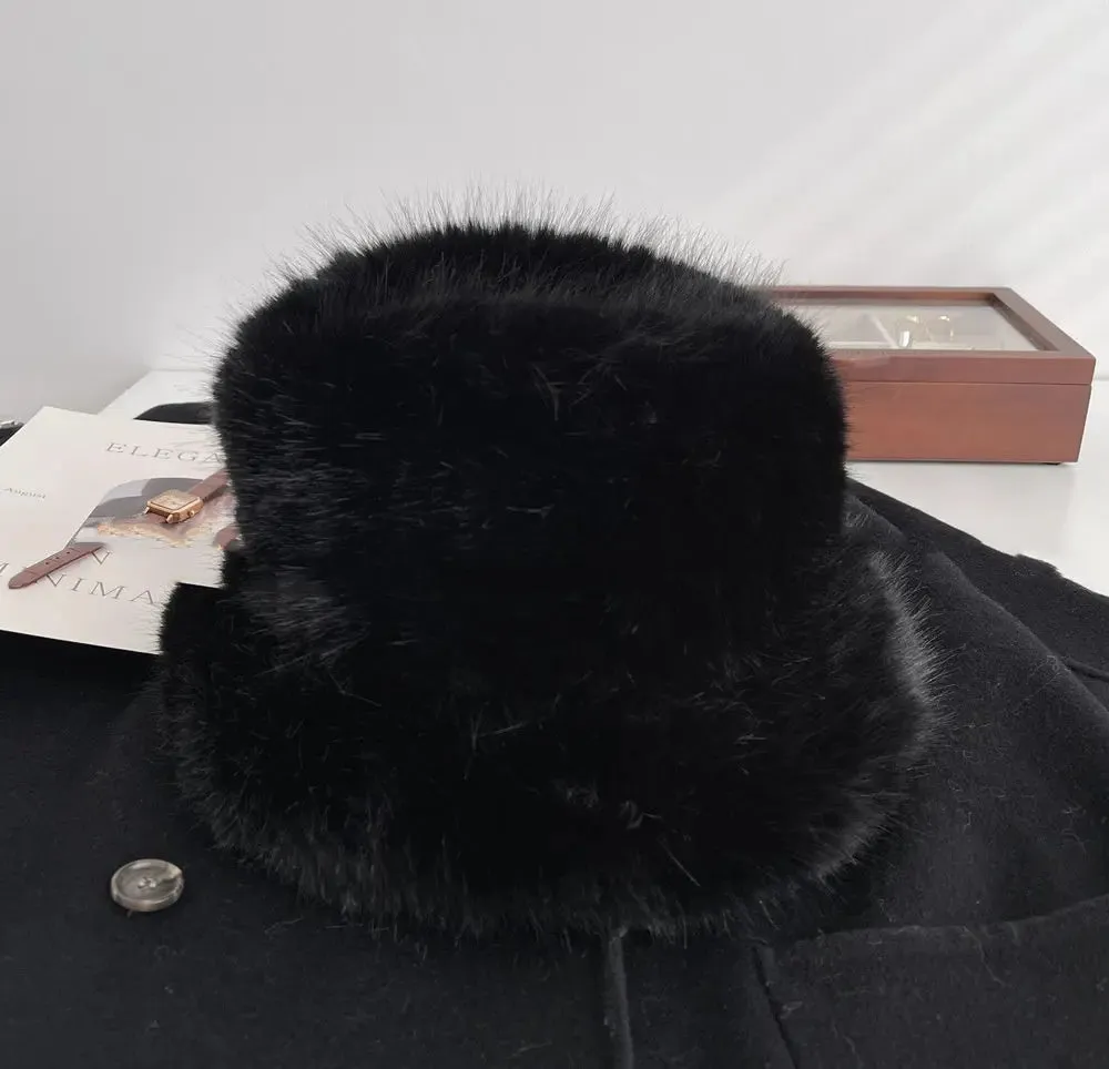 Plush Winter Bucket