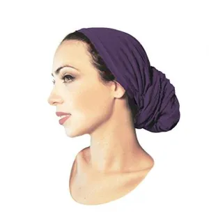 Pre-tied Headwear Versatile Ties Bandana Tichel Plum Head-scarf... 142