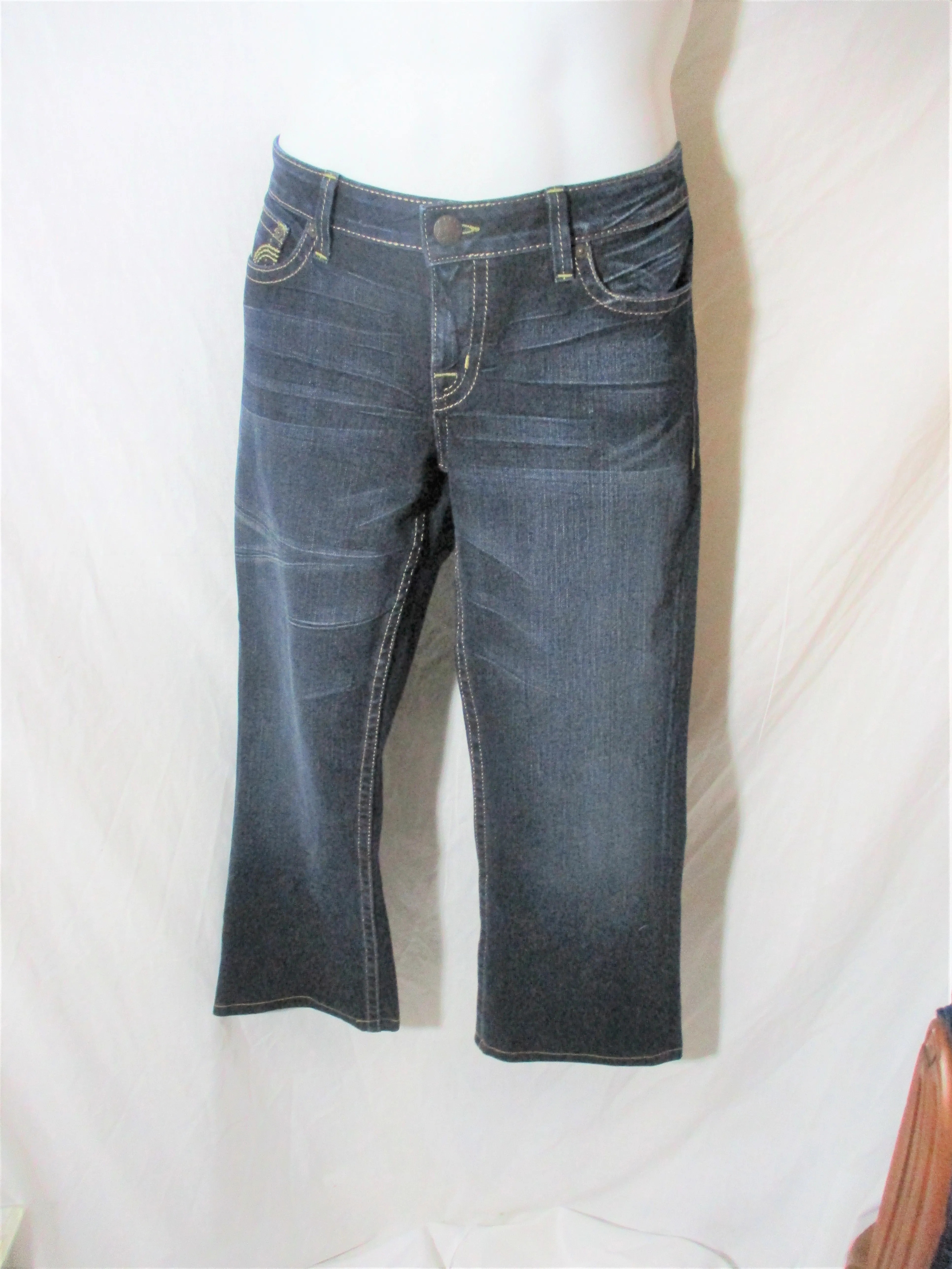PRVCY PREMIUM JEANS USA Straight Leg Denim Dungarees PANTS BLUE 32