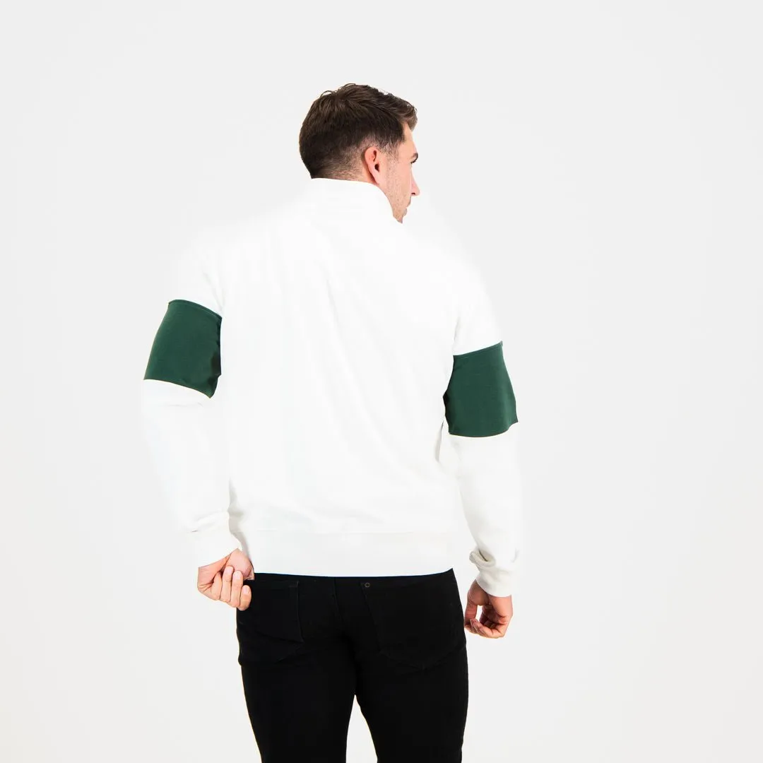 Quarter Zip Sweater - Green