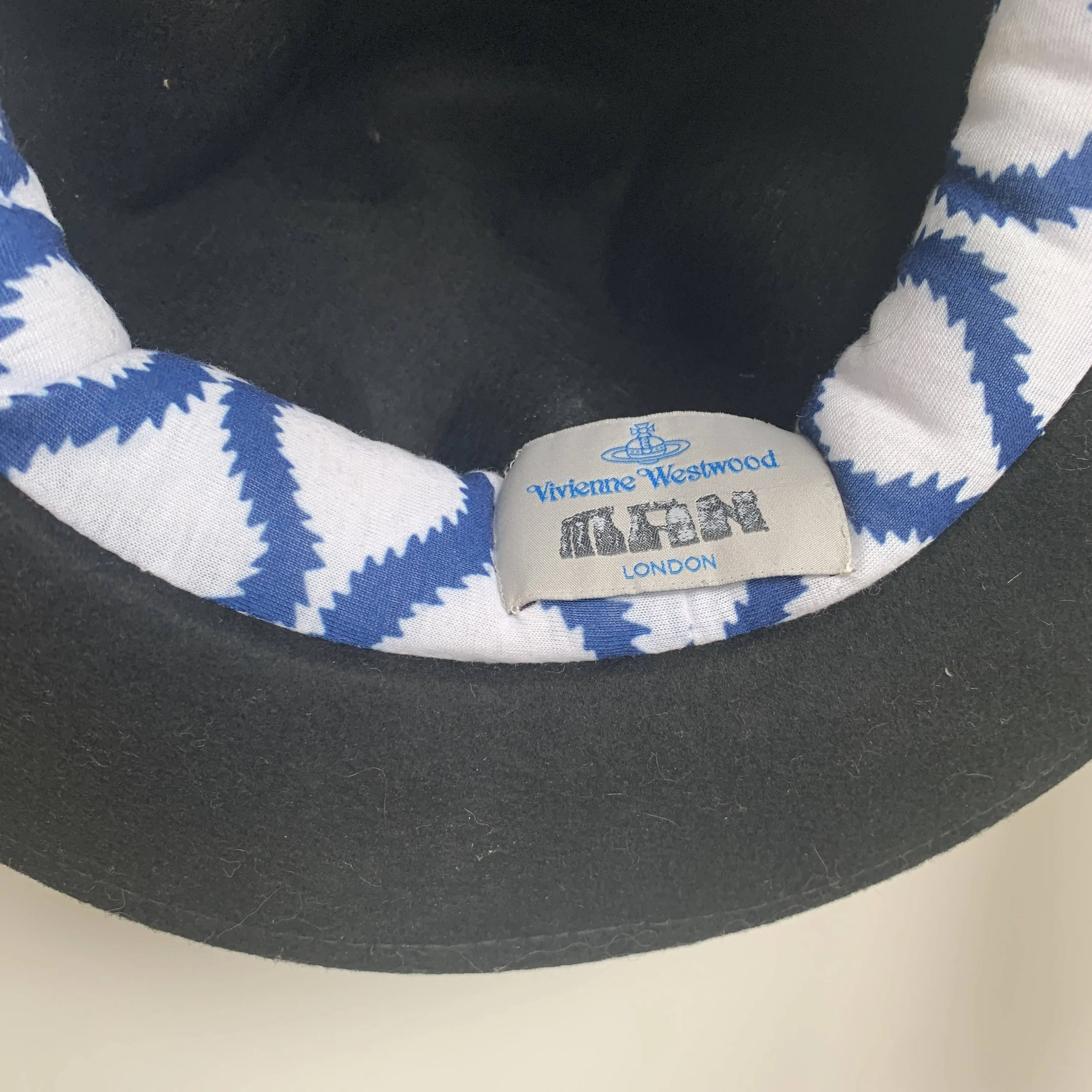 Rare Vivienne Westwood Pharrell Williams World’s End Mountain Black Felt Hat
