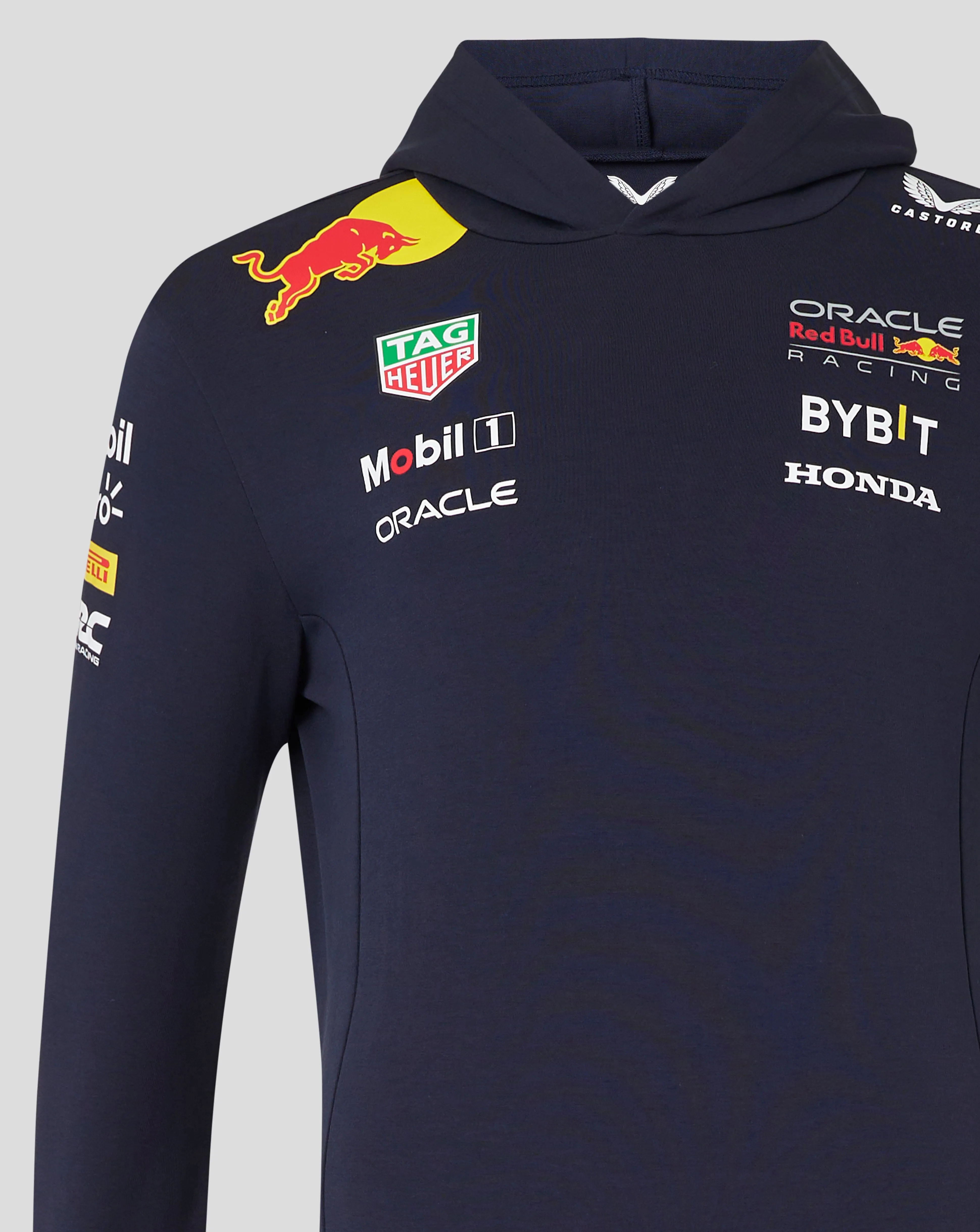 Red Bull Racing F1 Men's 2024 Team Pullover Hoodie- Navy