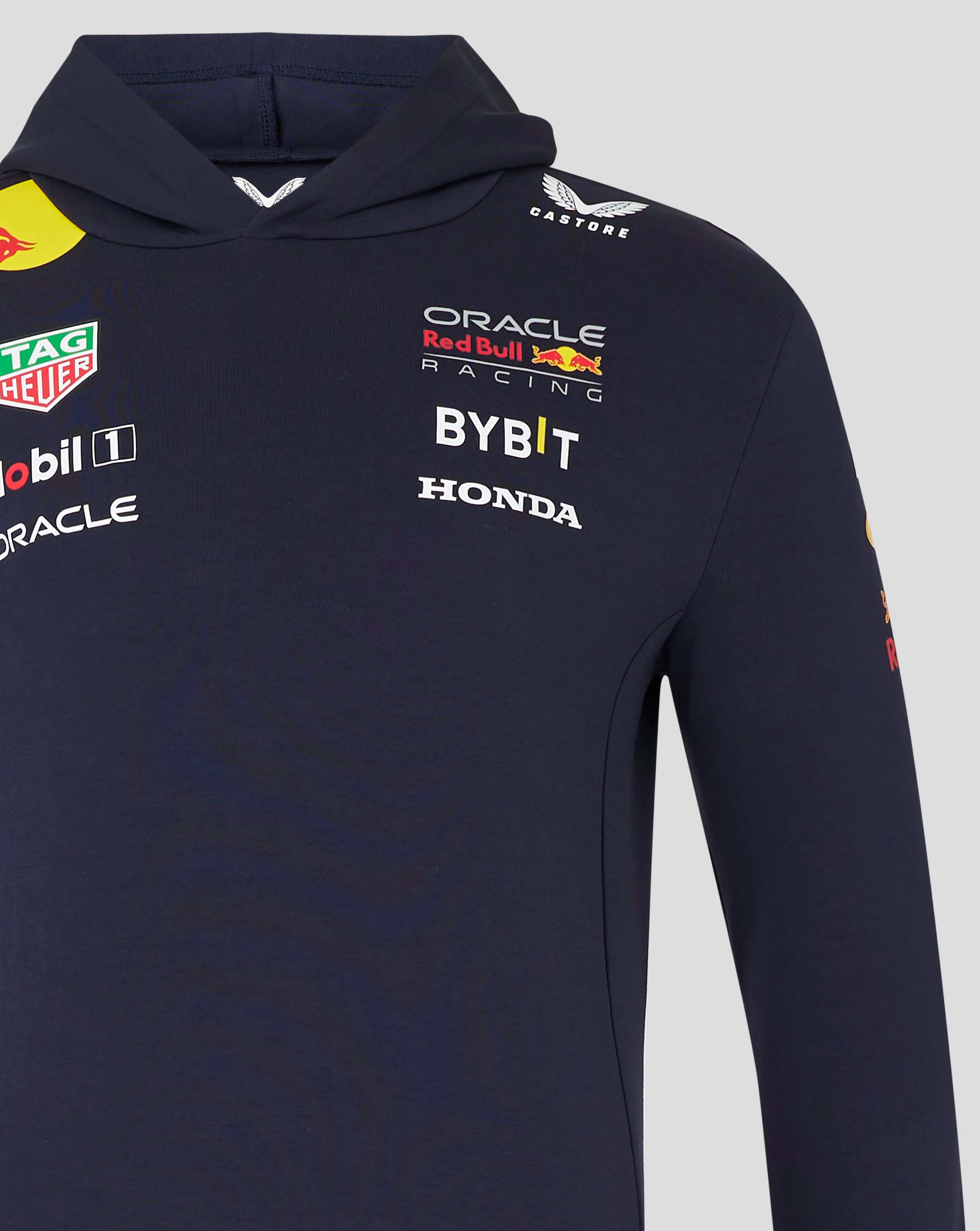 Red Bull Racing F1 Men's 2024 Team Pullover Hoodie- Navy
