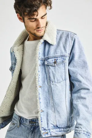 Rollas MENS DENIM SHERPA - ORIGINAL STONE