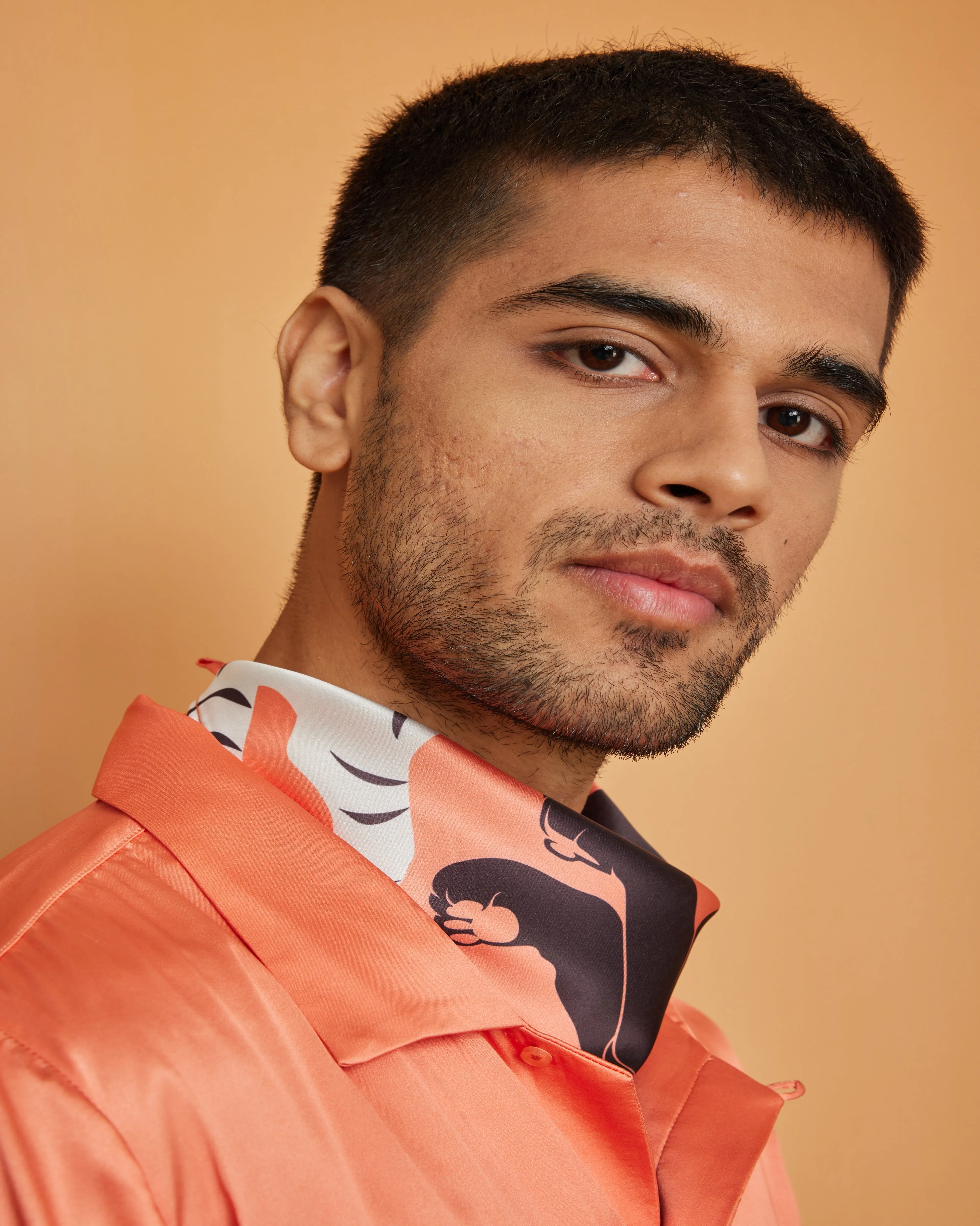 Safari Neck Scarf Cum Pocket Square in Premium Soft Satin