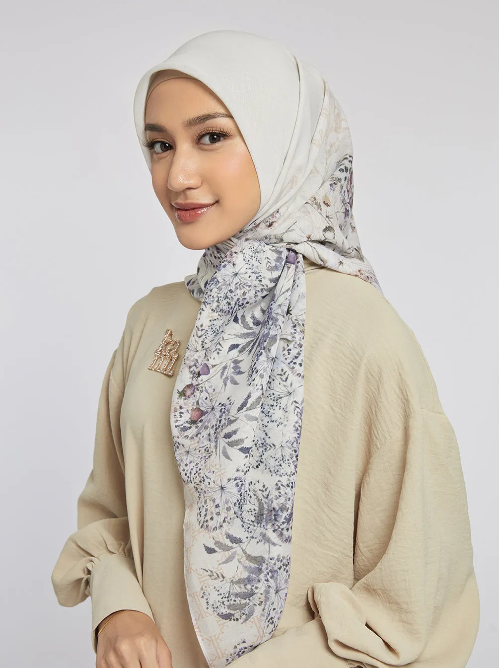 SENARA SIGNATURE SCARF BLUSH