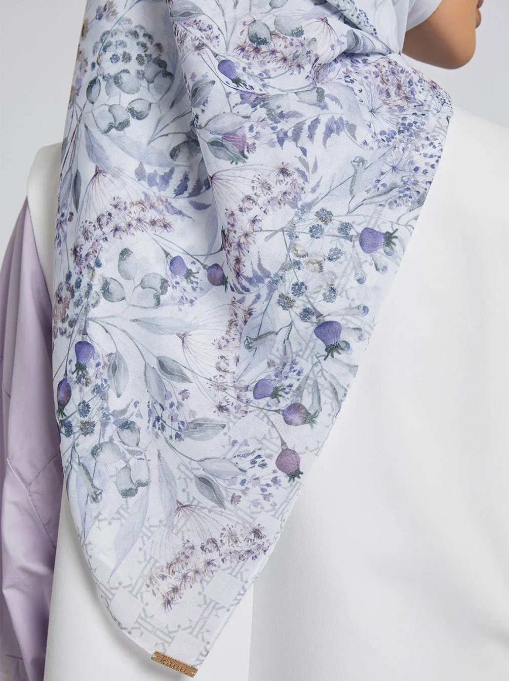 SENARA SIGNATURE SCARF IVORY