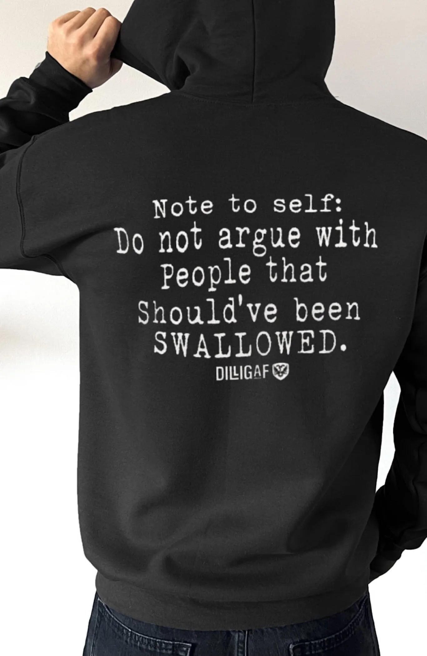 Should have been Swallowed Pullover Hoodie