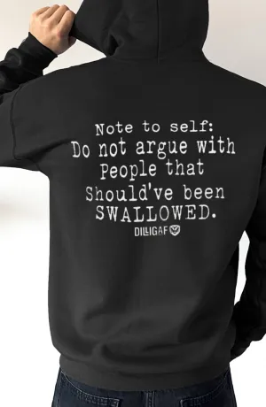 Should have been Swallowed Pullover Hoodie
