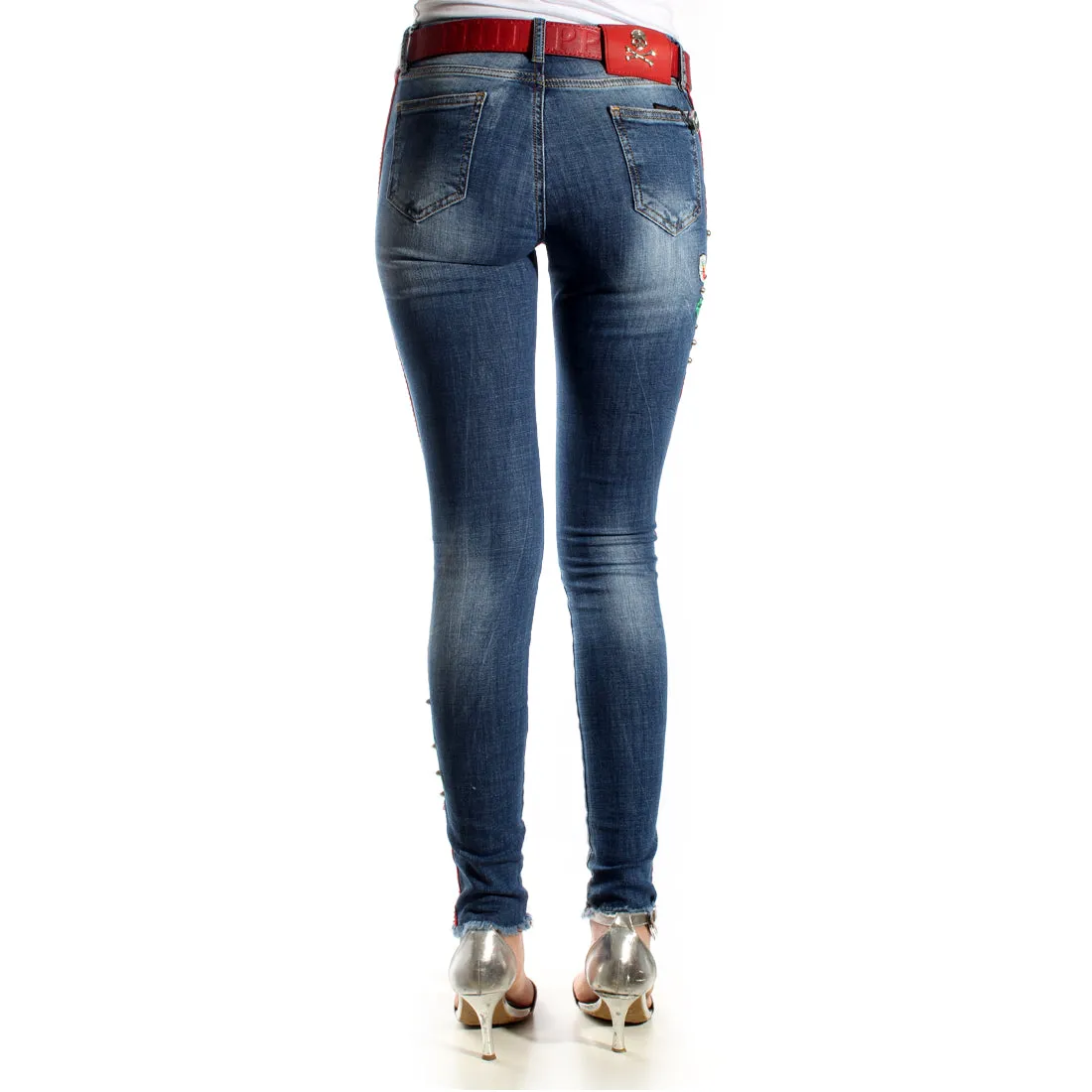 Skinny Jeans/ blue/ cotton/ made in Turkey -3461