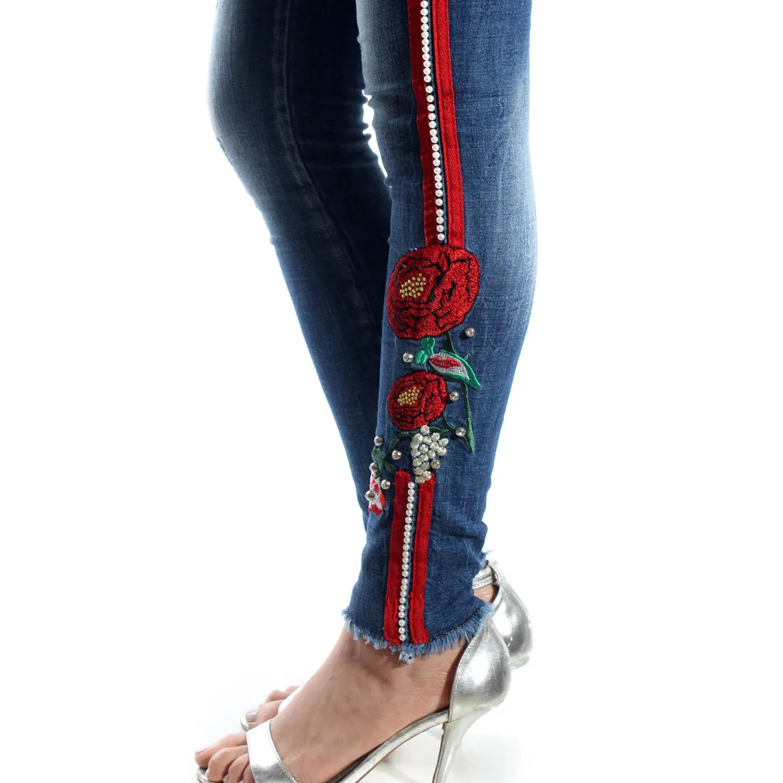 Skinny Jeans/ blue/ cotton/ made in Turkey -3461