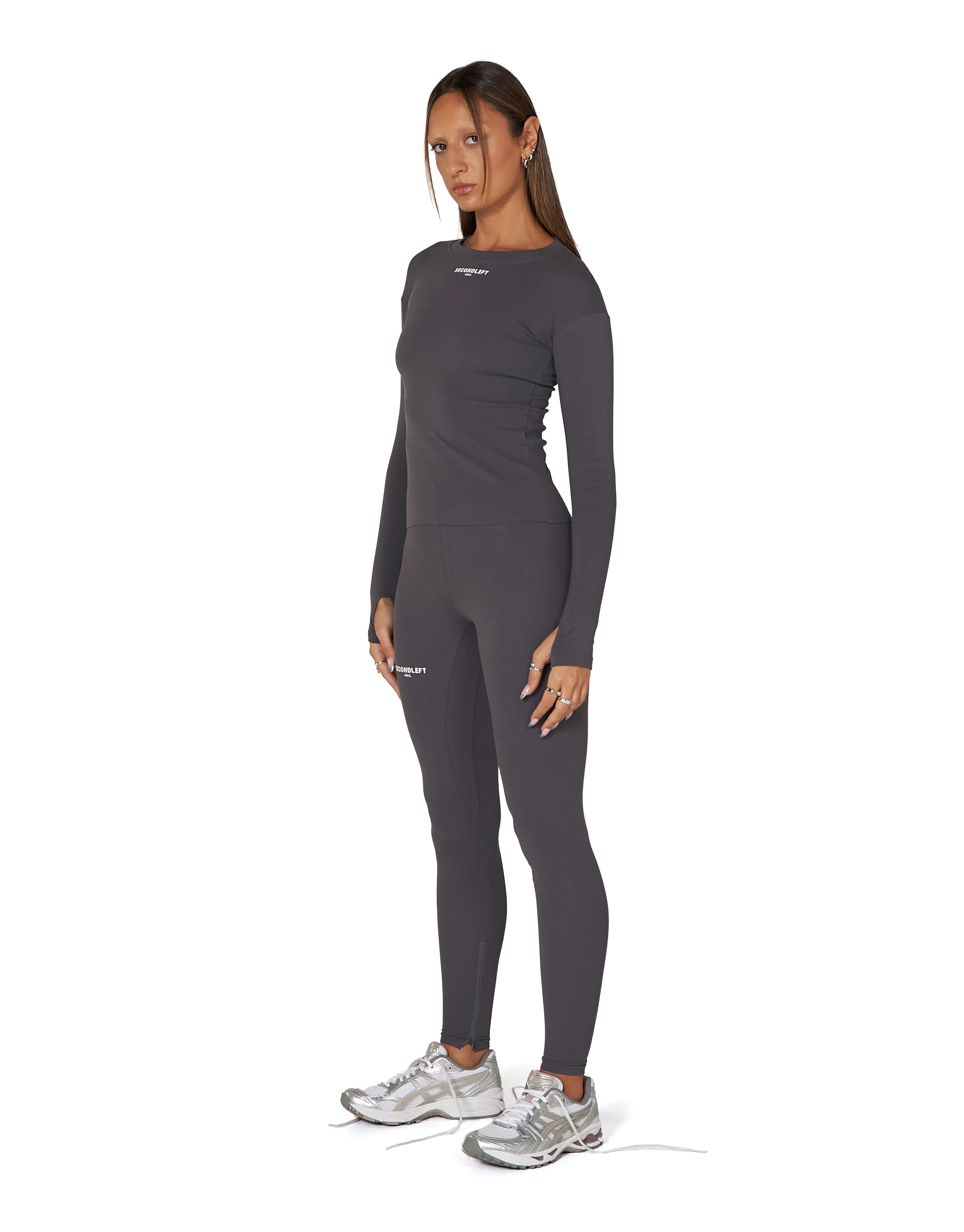 SL BW Full Length Tights Storm - Grey