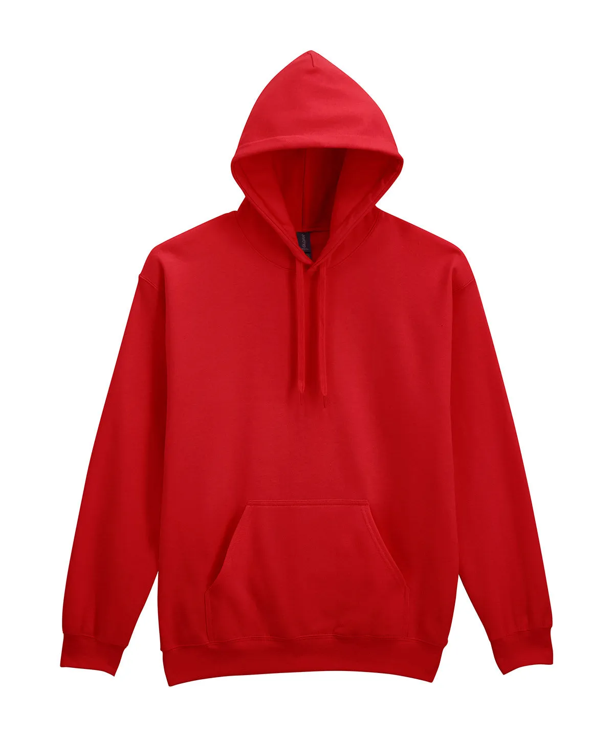 Softstyle midweight fleece adult hoodie | Red