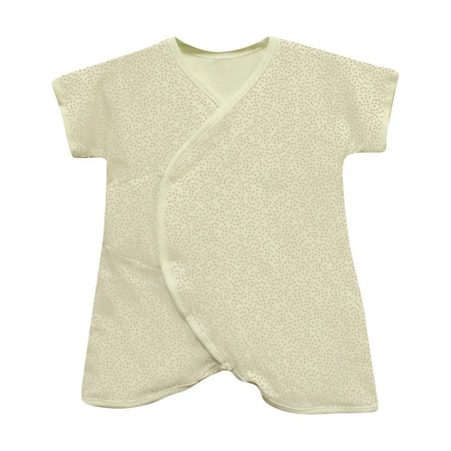 St. Patrick Organic T-Shirt Midcalf Romper Polka