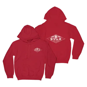 Stax "Diamond" Falling Records Hoodie (Red)