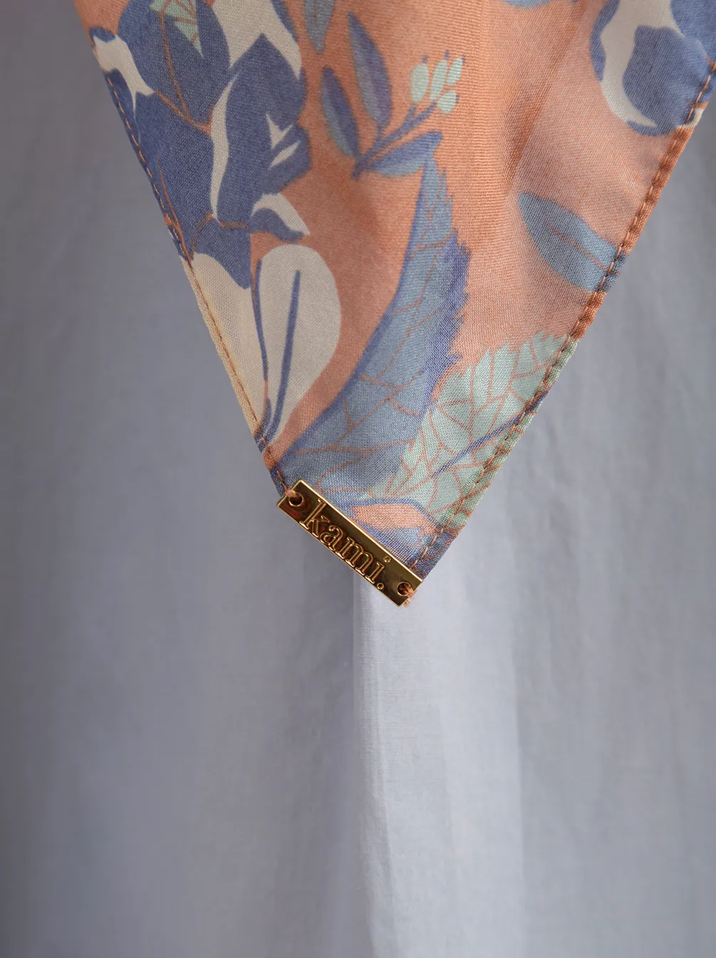TAZE SCARF WALNUT