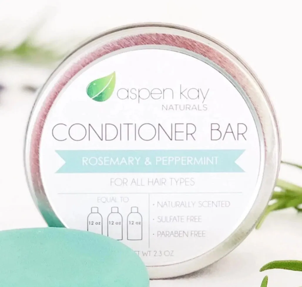 Tins Only for Rosemary Shampoo & Conditioner Set