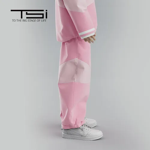 TSI 23/24 Upgraded 3L Pink Snowboarding Jacket & Pants