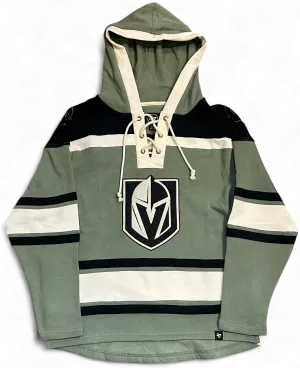 Vegas Golden Knights OHT Olive Superior Lacer Hood military appreciation
