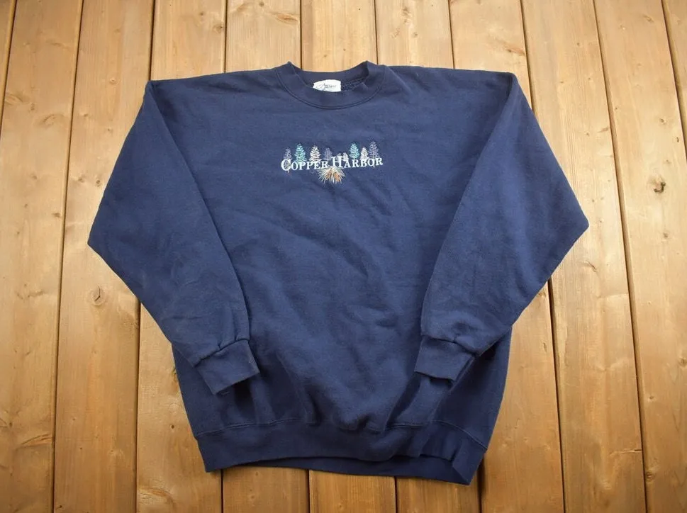 Vintage 1990s Copper Harbor Crewneck Sweatshirt